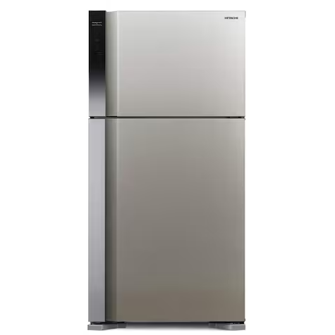 Hitachi Refrigerator RV710PUK7KBSL 510L Net Capacity Top Mount Inverter Refrigerator Brilliant Silver