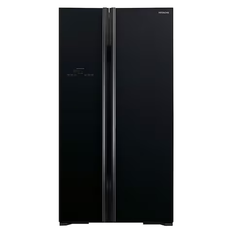 Hitachi Refrigerator RS700PUK0GBK Door Inverter Series Refrigerator Glass Black